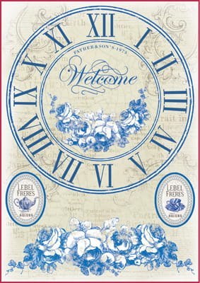 Stamperia Papier ryżowy A4 DFSA4068
