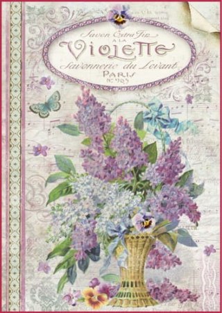 Stamperia Papier ryżowy A4 DFSA4101