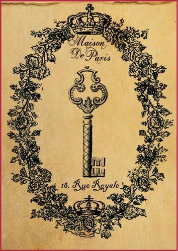 Stamperia Papier ryżowy A4 DFSA4118
