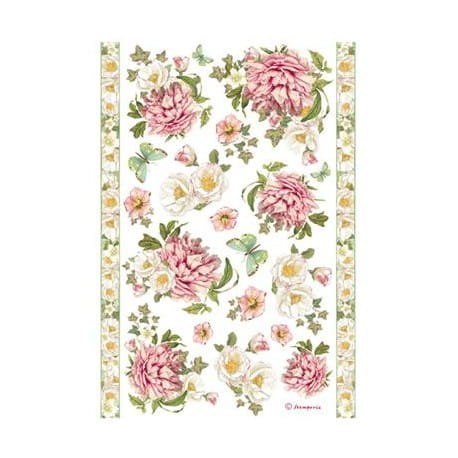 Stamperia Papier ryżowy A4 DFSA4181