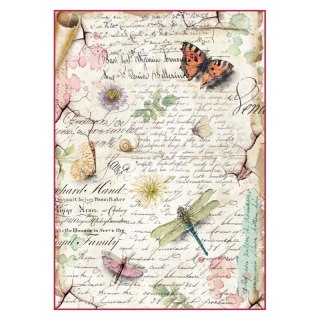 Stamperia Papier ryżowy A4 DFSA4285