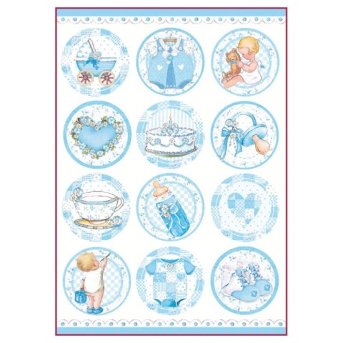 Stamperia Papier ryżowy A4 DFSA4291