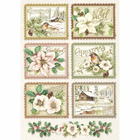 Stamperia Papier ryżowy A4 DFSA4342