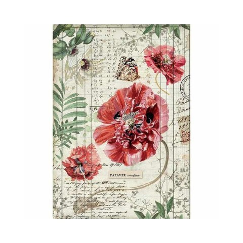 Stamperia Papier ryżowy A4 DFSA4357
