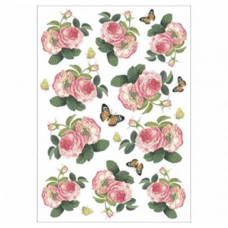 Stamperia Papier ryżowy A4 DFSA4378