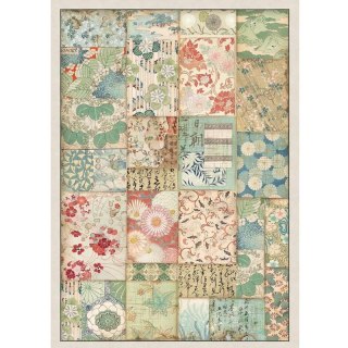 Stamperia Papier ryżowy A4 DFSA4391