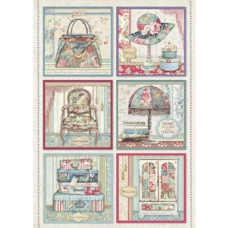 Stamperia Papier ryżowy A4 DFSA4400