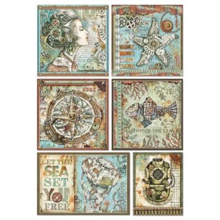 Stamperia Papier ryżowy A4 DFSA4434