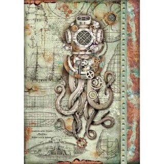 Stamperia Papier ryżowy A4 DFSA4435