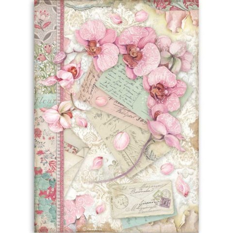 Stamperia Papier ryżowy A4 DFSA4512