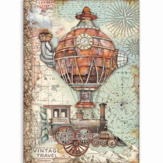 Stamperia Papier ryżowy A4 DFSA4517