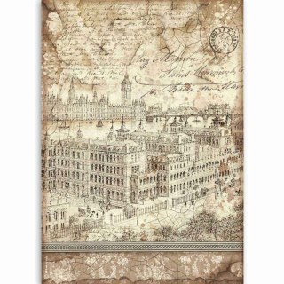 Stamperia Papier ryżowy A4 DFSA4523
