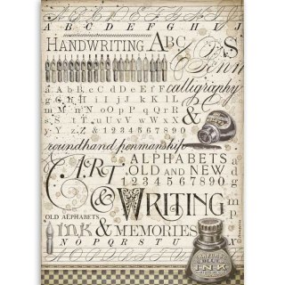 Stamperia Papier ryżowy A4 DFSA4524