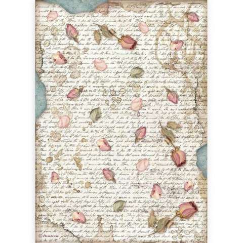 Stamperia Papier ryżowy A4 DFSA4540