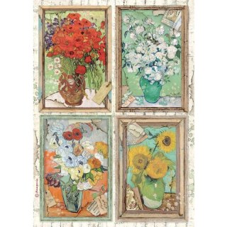 Stamperia Papier ryżowy A4 DFSA4549