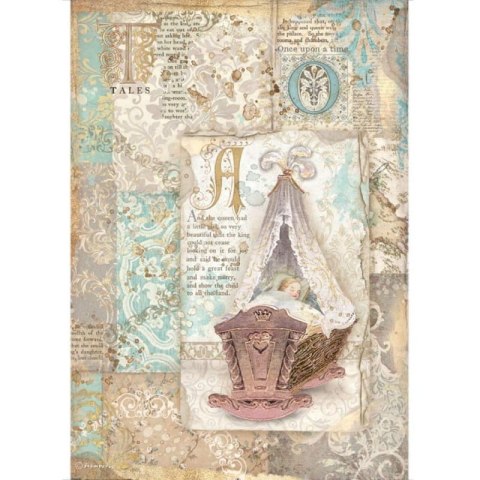 Stamperia Papier ryżowy A4 DFSA4570