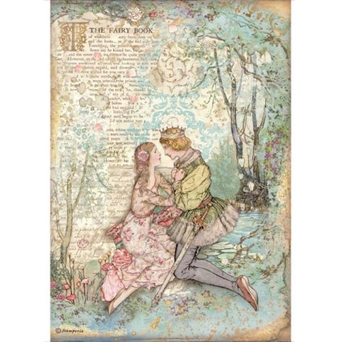 Stamperia Papier ryżowy A4 DFSA4574