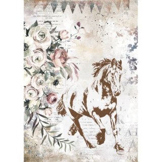 Stamperia Papier ryżowy A4 DFSA4579