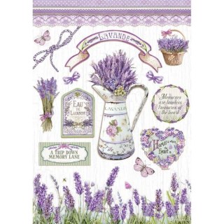 Stamperia Papier ryżowy A4 DFSA4622