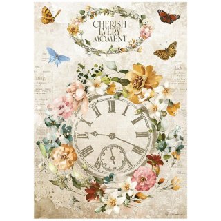 Stamperia Papier ryżowy A4 DFSA4689