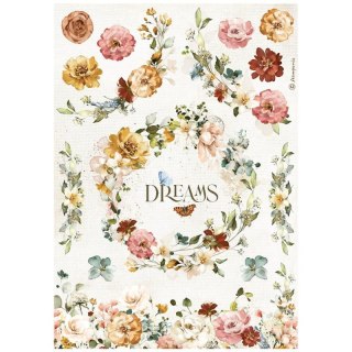 Stamperia Papier ryżowy A4 DFSA4693