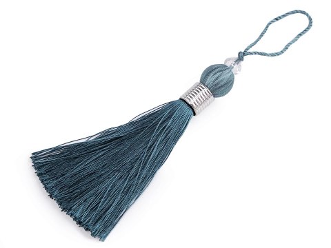 Chwost duży 14cm - niebieski vintage