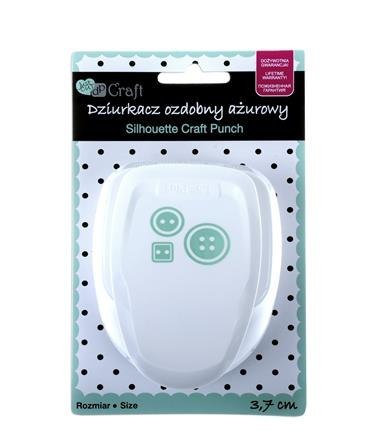 DZIURKACZ OZDOBNY AŻUROWY 3,7 CM Guziki DPCraft - [JCDZ-515-005]