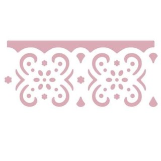 DZIURKACZ OZDOBNY BRZEGOWY XL (6,3cm) KORONKA DPCraft - 020