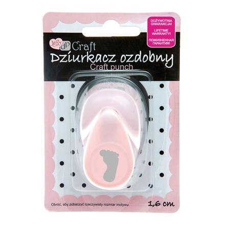 Dziurkacz ozdobny DPCraft 1,6cm - 005 stopa