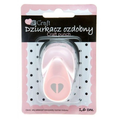 Dziurkacz ozdobny DPCraft 1,6cm - 224- serce