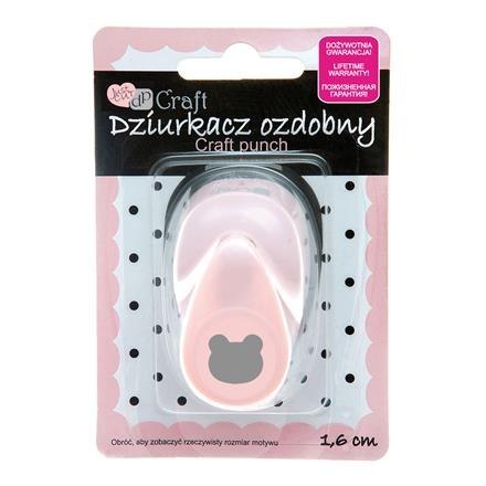 Dziurkacz ozdobny DPCraft 1,6cm - S42- Miś2