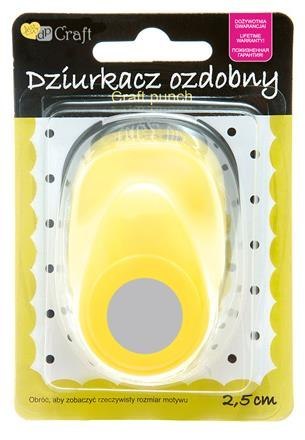 Dziurkacz ozdobny DPCraft 2,5cm - 010 Koło 2 (2,5cm)