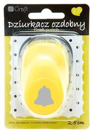 Dziurkacz ozdobny DPCraft 2,5cm - 092 DZWONEK