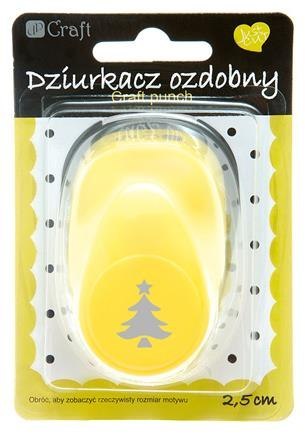 Dziurkacz ozdobny DPCraft 2,5cm - 137 Choinka