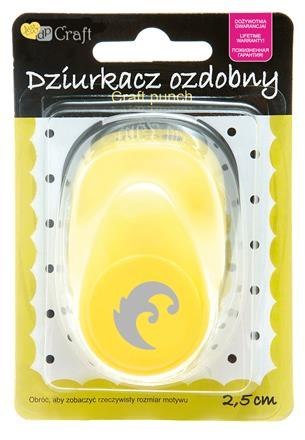 Dziurkacz ozdobny DPCraft 2,5cm - 386 - zawijas
