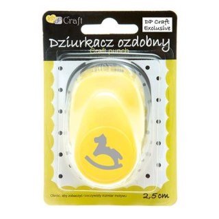 Dziurkacz ozdobny DPCraft 2,5cm - M33 - konik na biegunach