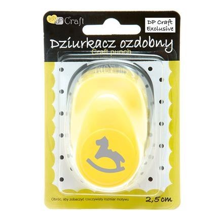 Dziurkacz ozdobny DPCraft 2,5cm - M33 - konik na biegunach