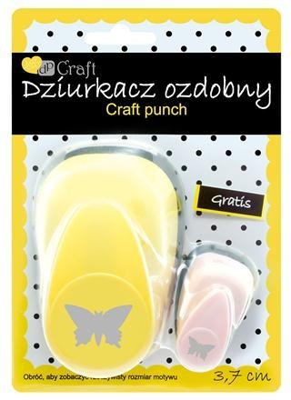 Dziurkacz ozdobny DPCraft 3,7cm - 038 MOTYL2