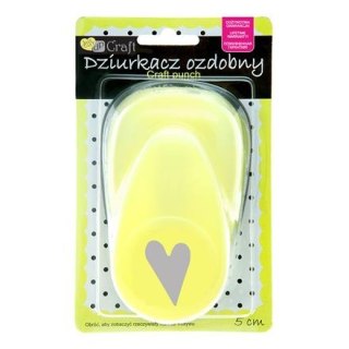 Dziurkacz ozdobny DPCraft 5cm - 220 - serce 5