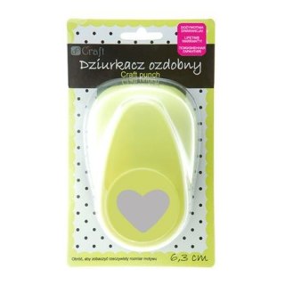 Dziurkacz ozdobny DPCraft 6,3cm -023 Serce