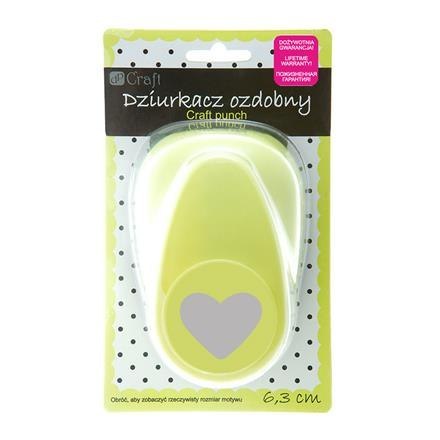 Dziurkacz ozdobny DPCraft 6,3cm -023 Serce