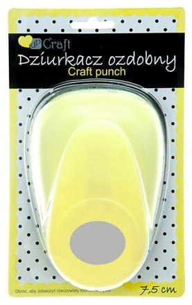 Dziurkacz ozdobny DPCraft 7,5cm -016 OWAL