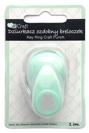 Dziurkacz ozdobny breloczek DPCraft 1cm - 030 Miś