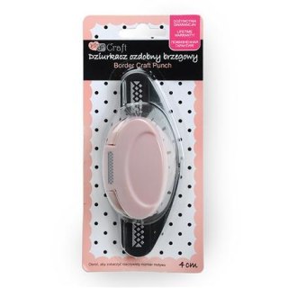 Dziurkacz ozdobny brzegowy 4cm DPCraft - 011 Diamenty