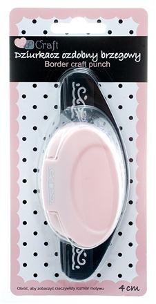 Dziurkacz ozdobny brzegowy 4cm DPCraft - 013