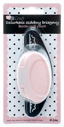 Dziurkacz ozdobny brzegowy 4cm DPCraft - 014