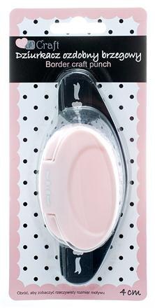 Dziurkacz ozdobny brzegowy 4cm DPCraft - 015