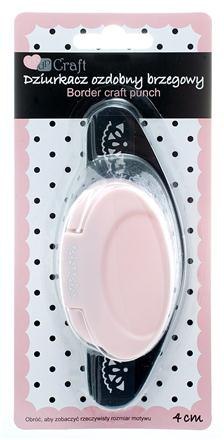 Dziurkacz ozdobny brzegowy 4cm DPCraft - 031
