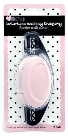 Dziurkacz ozdobny brzegowy 4cm DPCraft - 049 Koronkowa lamówka