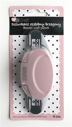 Dziurkacz ozdobny brzegowy 4cm DPCraft - 074